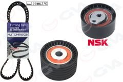 GVA 59T1822 EKSANTRİK GERGİ KİTİ 126x270 LAGUNA 2.0 16V F4R760 02-03 MEGANE 4/04 > K025550XS