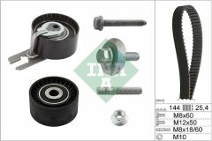 INA 530023910 EKSANTRİK GERGİ KİTİ 144 DİŞ EURO4 P206-P307-C1-C2-C3-NEMO-BIPPER-FIESTA 02> 1.4 HDI-TDCI