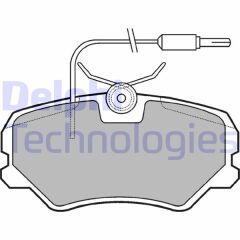 DELPHI LP564 ÖN FREN BALATASI P306 2.0 S16 1993-97 -P405 1.6I 1.8I 2.0I 1.9 SRI-2.0 MI16 CITROEN ZX 2.0 FİŞLİ