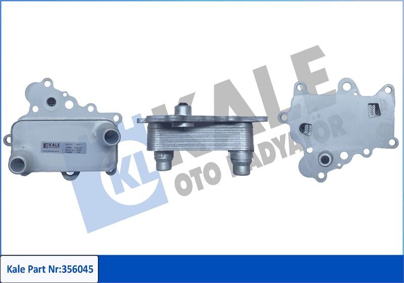 KALE 356045 YAĞ SOĞUTUCUSU TEK RADYATÖRÜ OPEL COMBO 1.6 CDTI 12> FIAT EGEA-TIPO-500L-500X-BRAVO II-DOBLO-PRATI CO 08 > GIULIETTA 10 >1.6 MJT