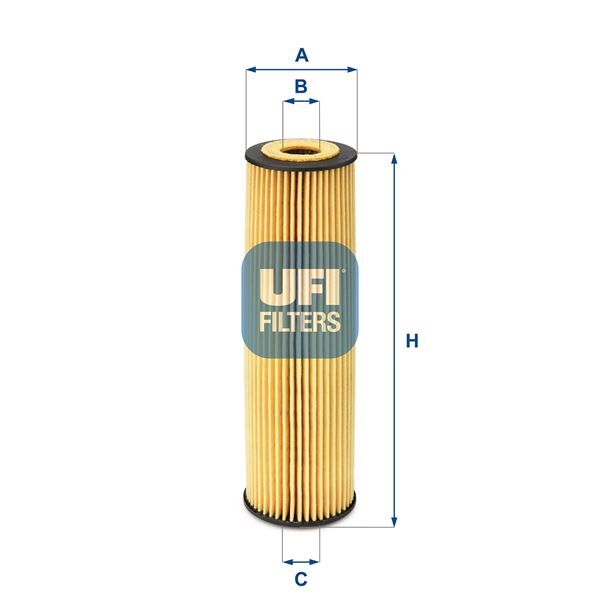 UFI 2505000 YAG FILTRESI MERCEDES M271 W203 CL203 S203 C209 A209 W204 S204 W211 W212 R171