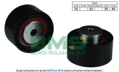 BMS 415 EKSANTRİK GERGİ RULMANI BOXER 02- - EXPERT 00- -P406-607 00-04 -807 02- -C5-C8-JUMPER- 2.2HDI