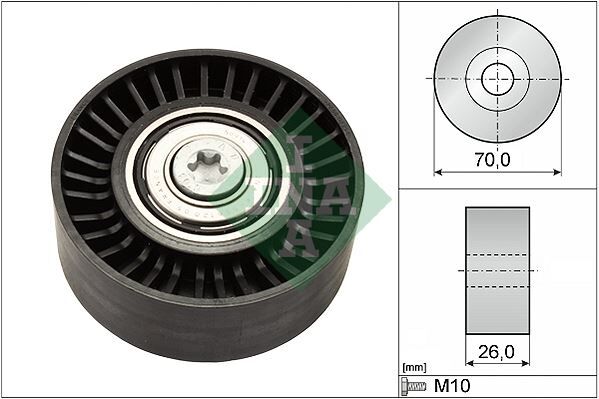 INA 532050510 ALTERNATÖR GERGİ RULMANI ASTRA H-VECTRA C-ZAFIRA-SIGNUM 1.9CDTI-DOBLO-BRAVO II-LINEA 1.6D KLİMALI