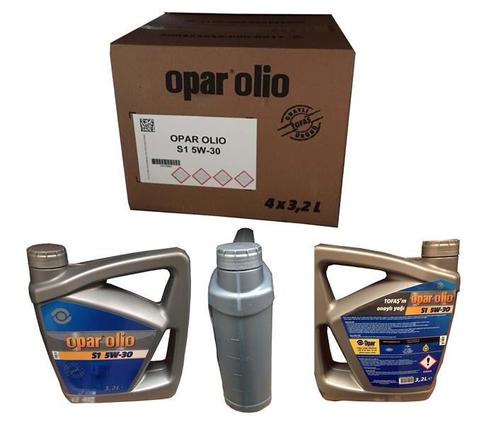 OP 55175990 MOTOR YAĞI S1 5W30 3.2 LT PARTİKÜLLÜ 1.3 MULTİJET Koli 4 Ad
