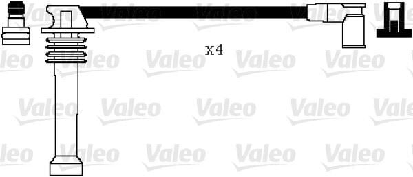 VALEO 346104 BUJİ KABLOSU TAKIM FORD MONDEO 01> 2.0 DURATEC