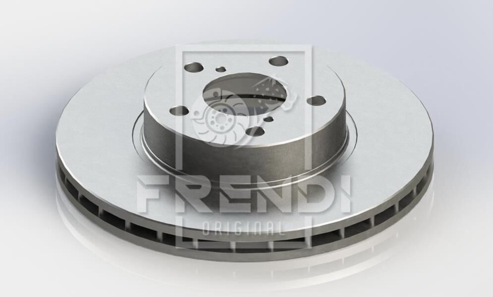 FRENDI 48034 ÖN FREN DİSKİ HAVA KANALLI SUBARU IMPREZA 1.5L EL15 GD GH 07-12 / 1.6L EJ16 GC GD 98-09 260 çap x 5 bijon - Takım disk fiyatıdır