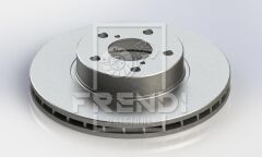 FRENDI 48034 ÖN FREN DİSKİ HAVA KANALLI SUBARU IMPREZA 1.5L EL15 GD GH 07-12 / 1.6L EJ16 GC GD 98-09 260 çap x 5 bijon - Takım disk fiyatıdır