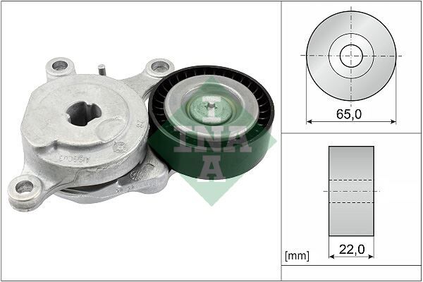 INA 534057510 KAYIS GERGI RULMANI MERCEDES W176 W246 C117 X156 KUTUKLU