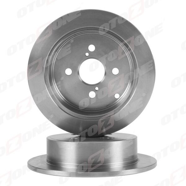 OTOZONE BD9032 ARKA FREN DİSKİ DOLU TİP TOYOTA COROLLA 1.4L 4ZZ-FE ZZE120 VVTi 02-06 / 1.6L 3ZZ-FE ZZE121 VVTi 02 -06 258 çap X 4 bijon - Adet disk fiyatıdır