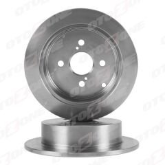 OTOZONE BD9032 ARKA FREN DİSKİ DOLU TİP TOYOTA COROLLA 1.4L 4ZZ-FE ZZE120 VVTi 02-06 / 1.6L 3ZZ-FE ZZE121 VVTi 02 -06 258 çap X 4 bijon - Adet disk fiyatıdır