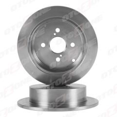 OTOZONE BD9032 ARKA FREN DİSKİ DOLU TİP TOYOTA COROLLA 1.4L 4ZZ-FE ZZE120 VVTi 02-06 / 1.6L 3ZZ-FE ZZE121 VVTi 02 -06 258 çap X 4 bijon - Adet disk fiyatıdır