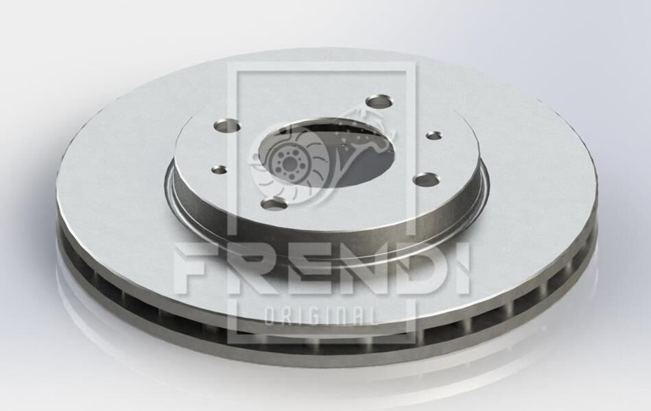 FRENDI 25426 ÖN FREN DİSKİ HAVA KANALLI MITSUBISHI LANCER 1.6L 4G18 CS3A 03-08 276 çap x 4 bijon - Takım disk fiyatıdır