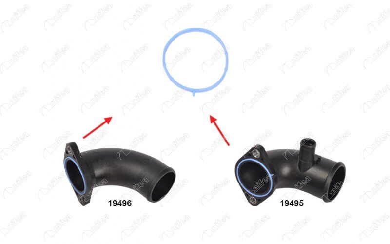 NIFEA 19497 TURBO BORUSU FORD TRANSIT V348 2.4 TDCİ 06>11
