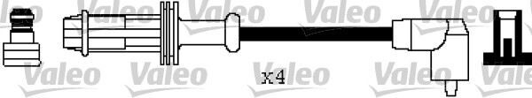 VALEO 346299 BUJİ KABLOSU TAKIMI PEUGEOT P106-P306-P405-PARTNER CITROEN BERLINGO-XSARA-SAXO-ZX-BX-AX-C15 1.1 TU1 1.3 TU2 1.4 TU3 1.6 TU5