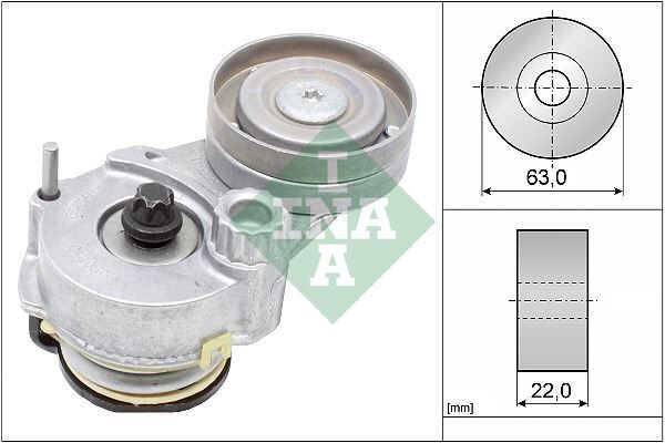 INA 534014710 ALTERNATÖR GERGİ RULMANI ASTRA G-H-J-CORSA D-INSIGNIA-MERIVA-VECTRA C-ZAFIRA-CRUZE 1.6-1.8