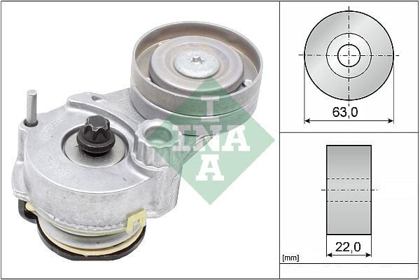 INA 534014710 ALTERNATÖR GERGİ RULMANI ASTRA G-H-J-CORSA D-INSIGNIA-MERIVA-VECTRA C-ZAFIRA-CRUZE 1.6-1.8