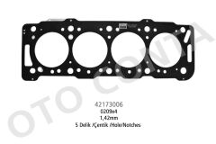 OTOCONTA 42173006 SKC 5 DELİK 1.42m ÇELİK P206-P306-PARTNER-BERLINGO 1.9 DW8