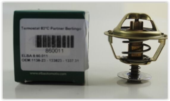 ELBA 860011 TERMOSTAT 83C PARTNER-BERLINGO-DUCATO-SCUDO-P206-P307-P406 1.9D-2.0HDI