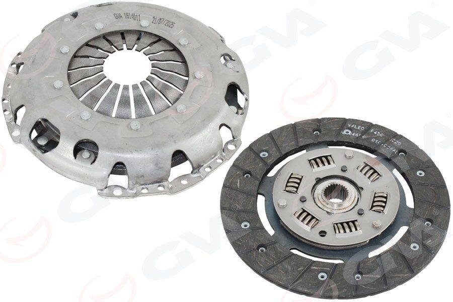 GVA 1614011 DEBRİYAJ SETİ BASKI DİSK MEGANE II 02> SCENIC II 02> CLIO III 05> MODUS 04> MEGANE III 08> KANGOO 08> 1.4 K4J 1.6 K4M K4M.8.00-K4J 780-MEK