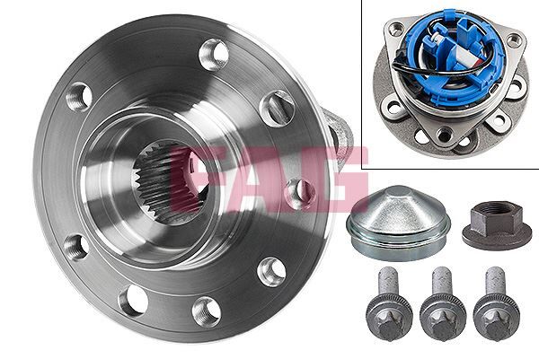 FAG 713644270 ÖN TEKER PORYASI RULMANLI VECTRA C 1.6 16V-1.9 CDTI-2.0 DTI-3.0 CDTI-SIGNUM 1.9 CDTI ABS Lİ 5 BİJON