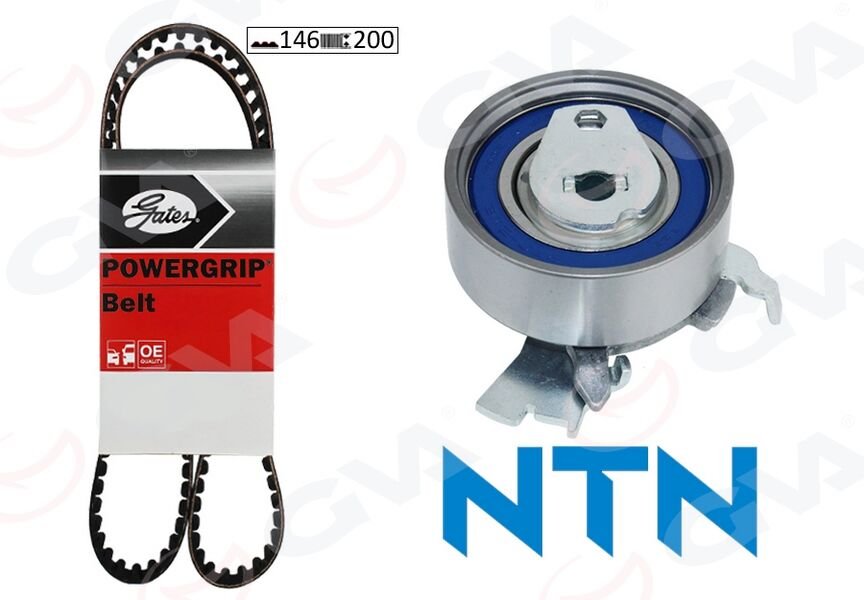 GVA 59T9055G EKSANTRİK GERGİ KİTİ 146x200 VECTRA A-OMEGA A-ASTRA F-CALIBRA-KADETT E 1.8i-2.0i 8V 18SV-C18NZ-20NE