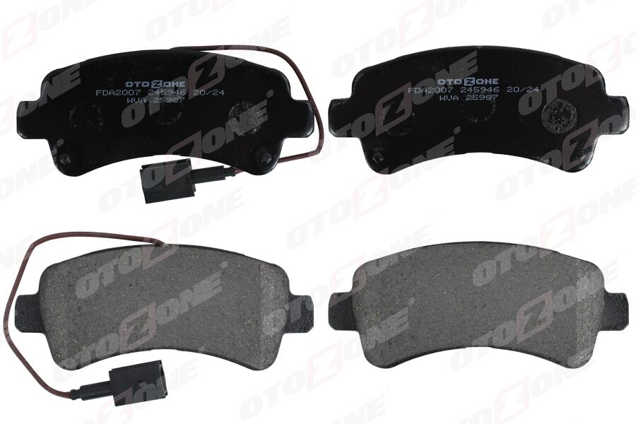 OTOZONE FDA2007 DİSK FREN BALATASI ARKA JUMPER 2.0D/2.2D3.0D 04/06>DUCATO 40 2.3D-BOXER 2.0D/2.2D/3.0D