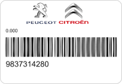 OE-OPEL 9837314280 SAG ARKA FREN HORTUM