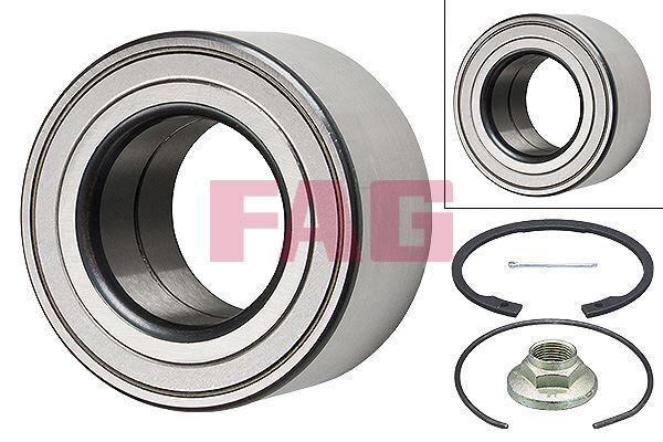 FAG 713619510 ÖN TEKER RULMANI HYUNDAI ACCENT MİLENYUM ADMIRE ERA BLUE 00-18 / GETZ 02-05 / İ10 08-> / İ20 08-> / KIA RIO 05-10 / PICANTO 04-06 38x70x37