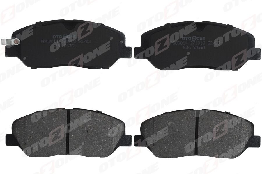 OTOZONE FDO8014 ÖN FREN BALATA HYUNDAI SANTAFE 2.0L 2.2L D4EB CRDi 06-12 / H350 2.5L D4CB CRDİ 15-> / KIA SORENTO 10 -15 / SSANGYONG ACTYON SPORT KORANDO 2.0L Xdi 11->