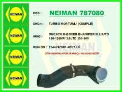 NEIMAN 787080 TURBO HORTUMU KOMPLE DUCATO III-BOXER III-JUMPER III 2.2JTD 110-120HP/ 3.0JTD 150-160