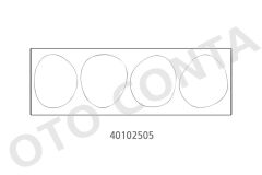 OTOCONTA 40102505 MOT.GÖMLEK CONTASI SİLİKON R9-R12 1.4 4 PARÇA