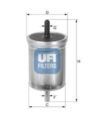 UFI 3156200 YAKIT FİLTRESİ MGN I 1.4.1.6.İ.1.6.E-TWNG-SANTAFE WK6012 WK6013