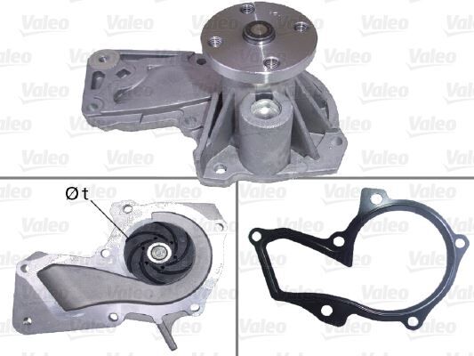 VALEO 506893 DEVIRDAIM SU POMPASI FIESTA V FUSION 01 > FIESTA VI 08 > 1.25 1.4 1.6 FOCUS II 1.4 16V 1.6 16V 04 > FOCUS III 1.6 TI VCT 2.0 ST 11 > C MAX 1.6 ECO 10 > B MAX 1.4 1.6TI 12 > MONDEO IV 1.6 16V 07