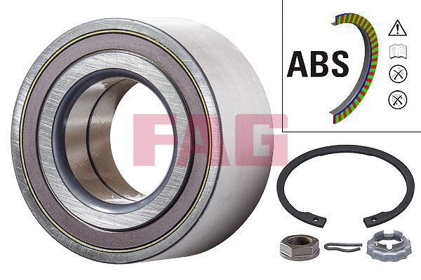 FAG 713640180 ÖN TEKER RULMANI P307-P206-P306-P205-P405-P406-PARTNER-BERLINGO-XSARA 82x36x42