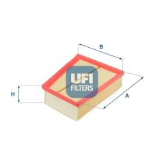 UFI 3041700 HAVA FİLTRESİ MEGANE II 02>SCENIC II 02> 1.5DCI K9K 1.6 16V K4M 2.0 F4R OE