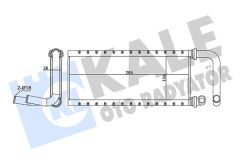 KALE 358675 KALORİFER RADYATÖRÜ ISUZU NPR75 5.2L 4HK1 Euro4-5 04-> BORULU - ALEMİNYUM