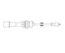 HELLUX HBK.3543 BUJİ KABLOSU MAZDA 323 FAMILIA 1.5L ZL 99-01 2 Lİ BOBİN KABLOSU