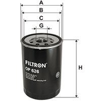 FILTRON FILT OP 626 M 2000 L 12, M 2000 M 14, M 2000 M 26, ASKAM, GÜLERYÜZ, NEOPLAN, OPTARE, OTOKAR, SOLARIS, STEYR, VAN HOOL YAG FILTRESI
