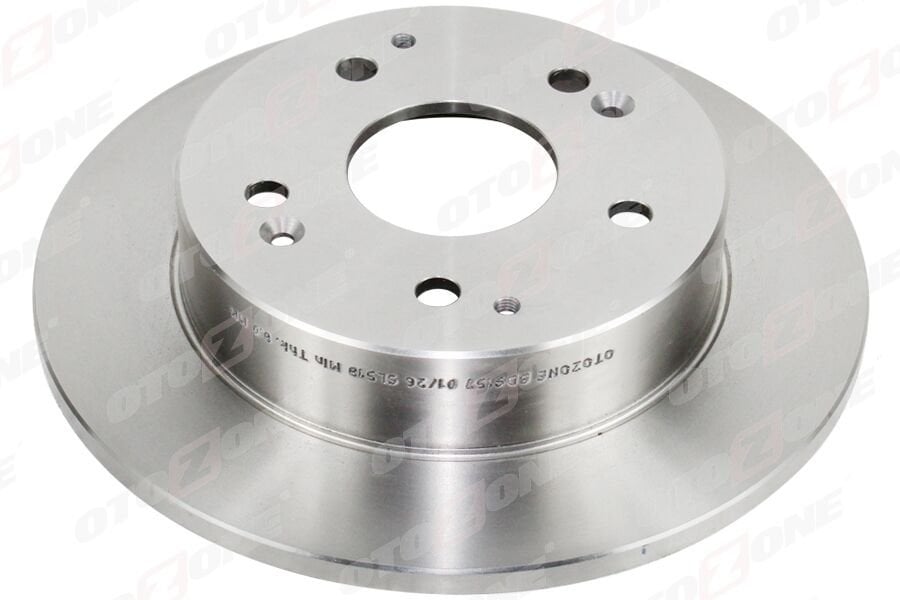 OTOZONE BD9157 ARKA FREN DİSKİ DOLU TİP HONDA CIVIC 1.6L D16V1 hatcback EP2 kasa 01-05 / CIVIC TYPE-R 2.0L K20A 2 EP3 kasa 01-05 260 çap x 5 bijon - Adet disk fiyatıdır