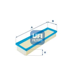 UFI 3026200 HAVA FİLTRESİ PEUGEOT P206 98>12 P307 03>07 CITROEN C4 04- 1.4 16V TU3