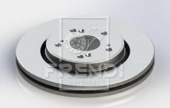 FRENDI 15443 ÖN FREN DİSKİ HAVA KANALLI HONDA CR-V 2.0L R20A2 RE5 06-12 / 2.2L N22A CTDi RE6 dizel 06-> / 1.6L N16A2 RE6 İ-DTEC dizel 4x2 13-> 293 çap x 5 bijon - Takım disk fiyatıdır