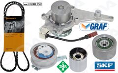 GVA 59WPK7562C TRİGER SETİ DEVİRDAİMLİ SENSÖRLÜ VW-SKODA-AUDİ-CUPRA-SEAT 16> FORD 23> 2.0 TDİ DSUD-DTRB-DTRD-DEZ E-DTNA-DTUA 149 DİŞ