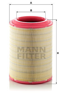 MANN C372070.2 HAVA FİLTRESİ ENDÜSTRİYEL C372070