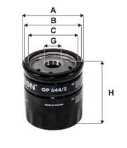 FILTRON FILT OP 644/2 CHRYSLER 300/ALFA/DODGE/JEEP/OPEL YAG FILTRESI