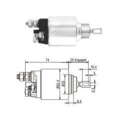 BOSCH 1986SE1684 2339305033-DEBRİYAJ RÖLESİ