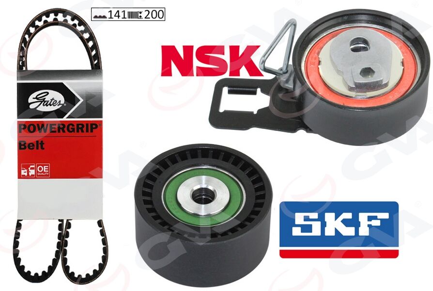 GVA 59T4332G TRİGER SETİ PARTNER-BERLINGO-P208-P301-P308-P508-P2008-P3008-P5008-FOCUS-COURİER-FİESTA-MONDEO-C3-C4 -C-ELYSEE-JUMPY-RIFTER-DS4-DS3-CROSSLAND X-GRANDLAND X-COMBO E-C-MAX 1.5-1.6 TDCI-HDI 15-> / PROACE