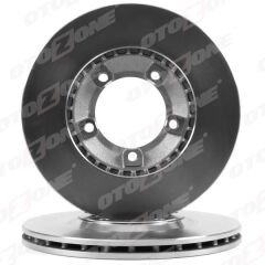 ÖN FREN DİSKİ HAVA KANALLI HYUNDAI H100 2.5L D4BA D4BF 4D55 4D56 PANELVAN 94-05 / 2.6L D4BB KAMYON ET 96-03 253 çap x 5 bijon - Adet disk fiyatıdır