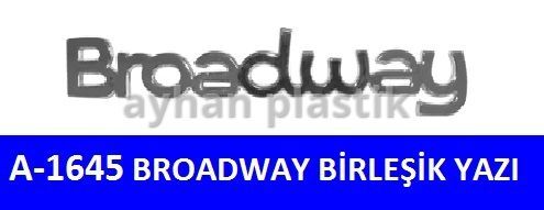 AYHAN A1645 ARKA YAZI BROADWAY BİRLEŞİK
