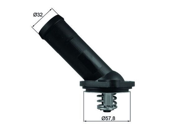 MAHLE TI225.92D TERMOSTAT 92C VW A1 1.6TDI GOLF PLUS 1.6TDI