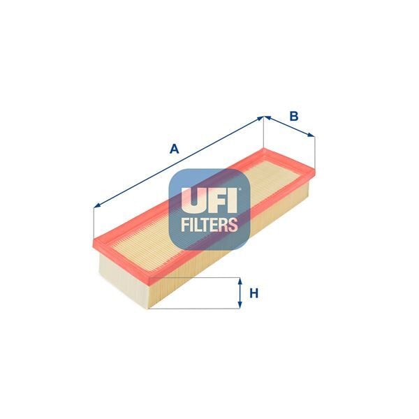UFI 3018500 HAVA FİLTRESİ PARTNER-BERLINGO 96- -P207 06- - C2-C3 03- - 1.1-1.4-1.4i